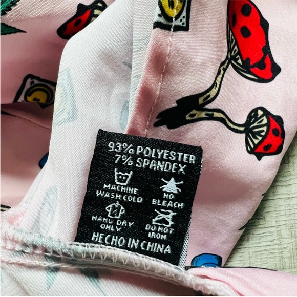 DIXON NEW GUY PARTY Pink SHIRT Size Medium - Picture 9 of 14